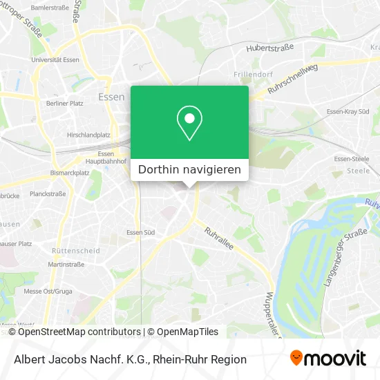 Albert Jacobs Nachf. K.G. Karte