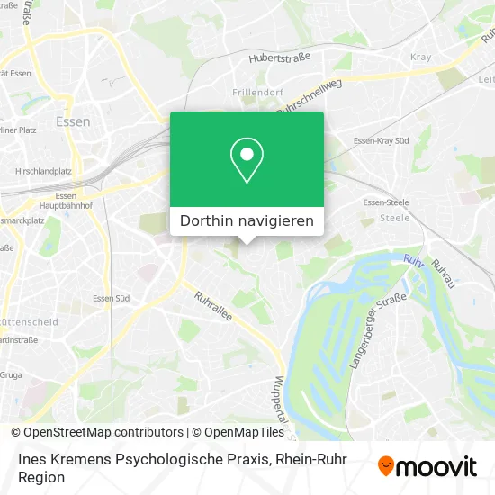 Ines Kremens Psychologische Praxis Karte