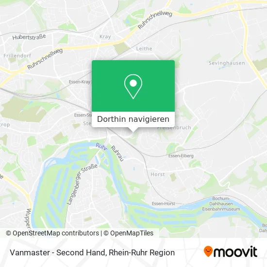 Vanmaster - Second Hand Karte