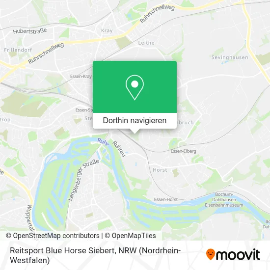 Reitsport Blue Horse Siebert Karte