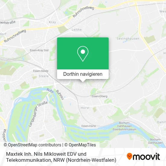 Maxtek Inh. Nils Mikloweit EDV und Telekommunikation Karte