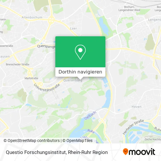 Questio Forschungsinstitut Karte