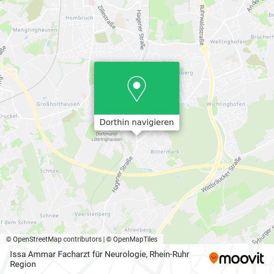 Issa Ammar Facharzt für Neurologie Karte