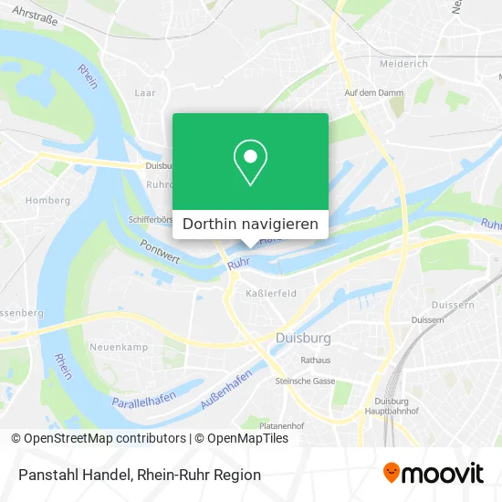 Panstahl Handel Karte