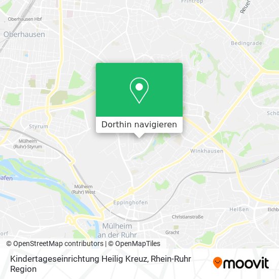 Kindertageseinrichtung Heilig Kreuz Karte