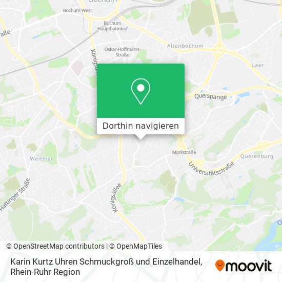 Karin Kurtz Uhren Schmuckgroß und Einzelhandel Karte