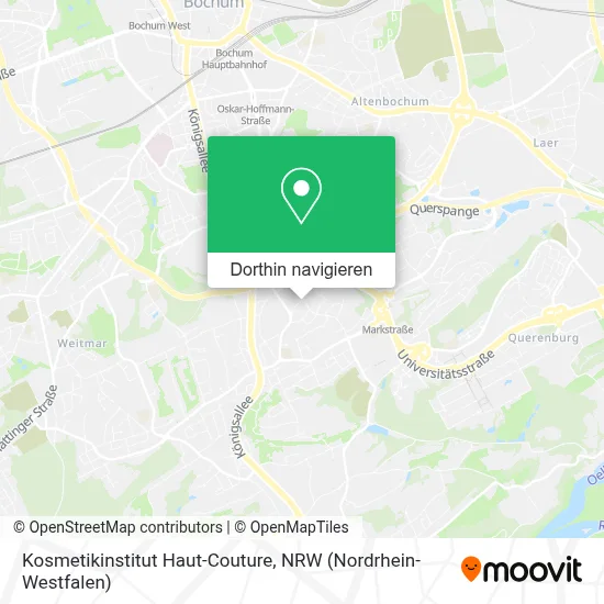 Kosmetikinstitut Haut-Couture Karte