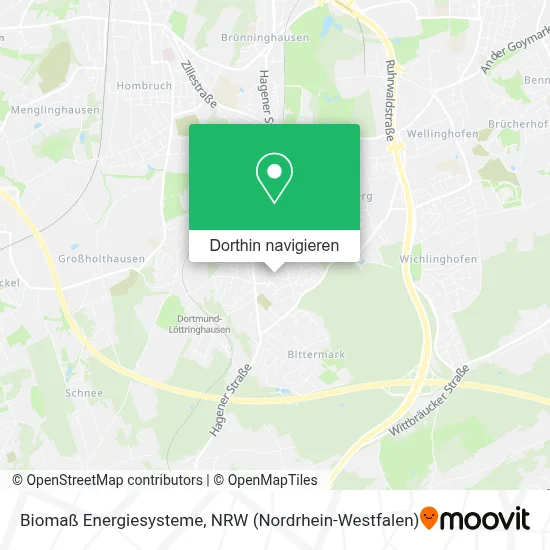 Biomaß Energiesysteme Karte