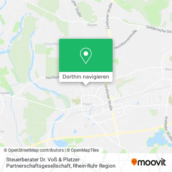 Steuerberater Dr. Voß & Platzer Partnerschaftsgesellschaft Karte