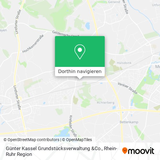 Günter Kassel Grundstücksverwaltung &Co. Karte