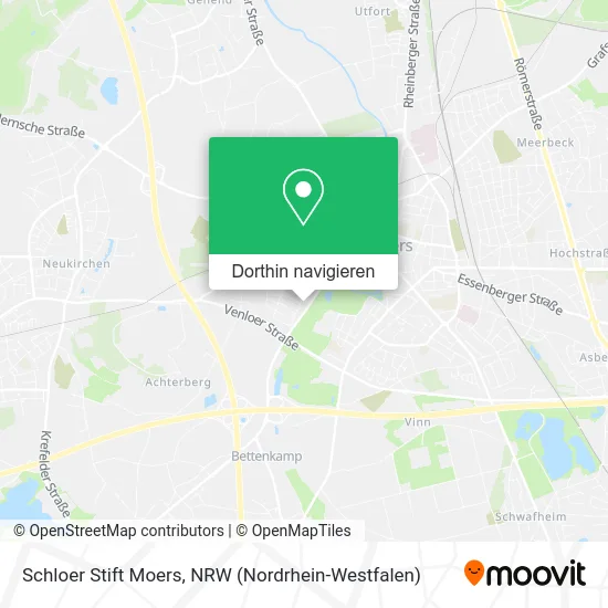 Schloer Stift Moers Karte