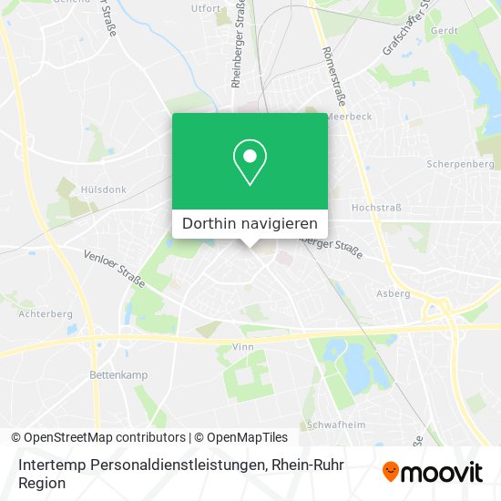 Intertemp Personaldienstleistungen Karte