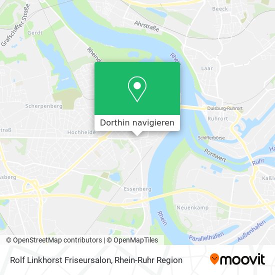 Rolf Linkhorst Friseursalon Karte