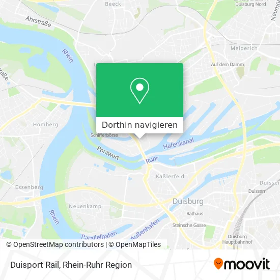 Duisport Rail Karte