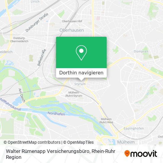 Walter Rümenapp Versicherungsbüro Karte