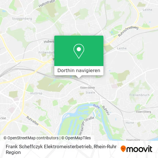 Frank Scheffczyk Elektromeisterbetrieb Karte