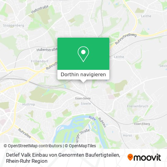 Detlef Valk Einbau von Genormten Baufertigteilen Karte