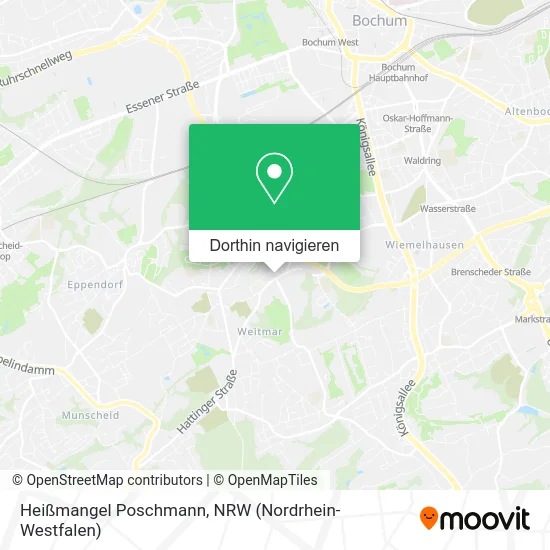 Heißmangel Poschmann Karte