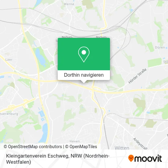 Kleingartenverein Eschweg Karte