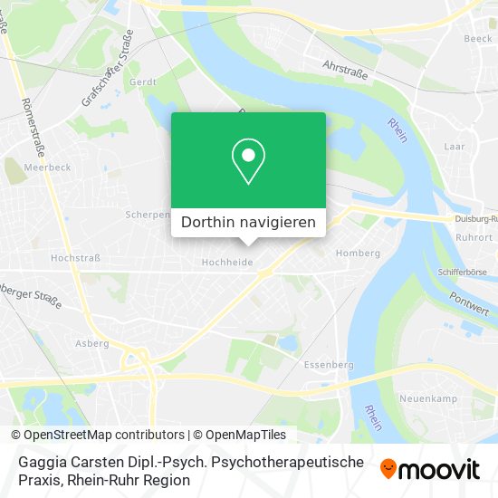 Gaggia Carsten Dipl.-Psych. Psychotherapeutische Praxis Karte