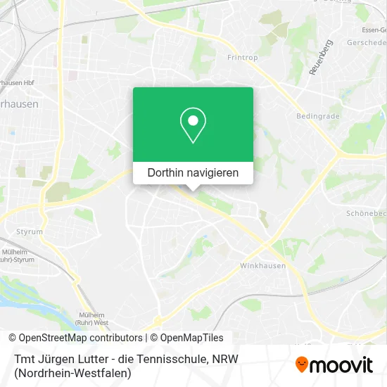 Tmt Jürgen Lutter - die Tennisschule Karte