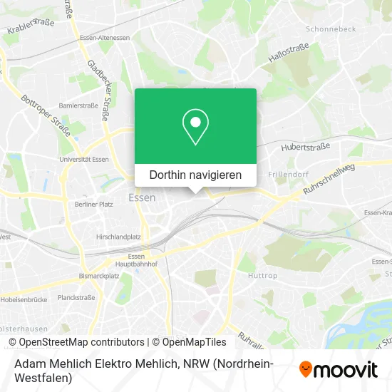 Adam Mehlich Elektro Mehlich Karte