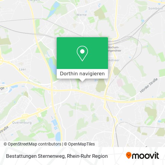 Bestattungen Sternenweg Karte