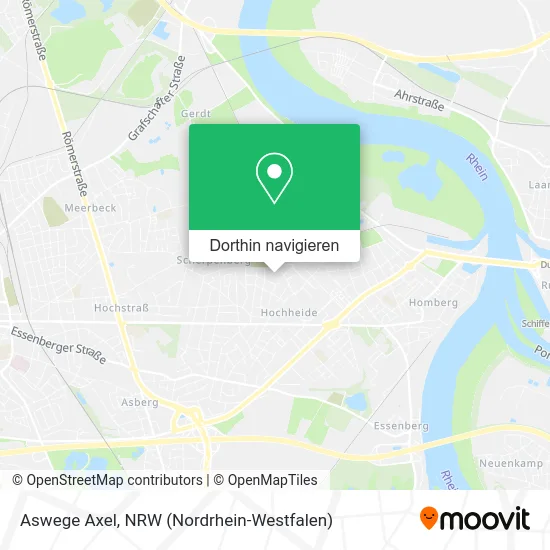 Aswege Axel Karte
