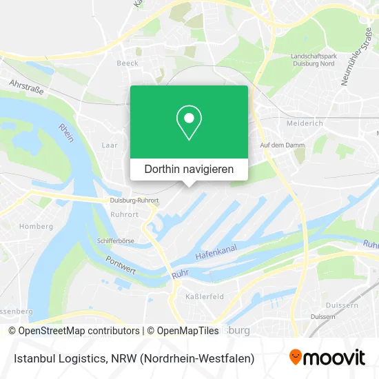 Istanbul Logistics Karte