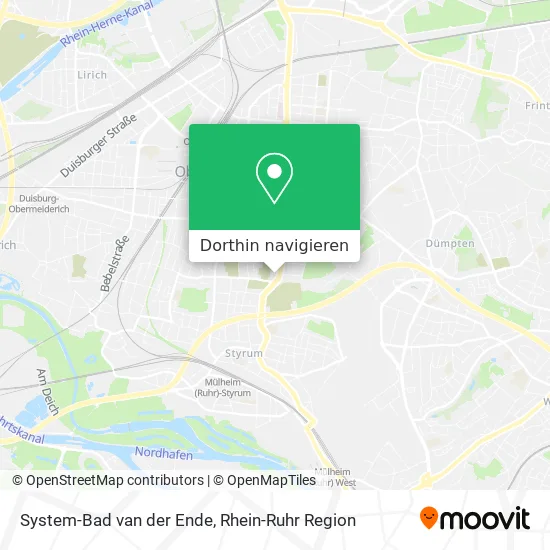 System-Bad van der Ende Karte