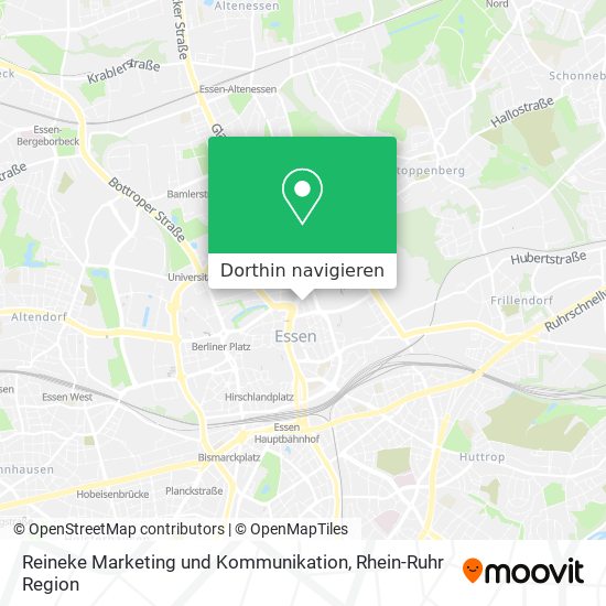 Reineke Marketing und Kommunikation Karte