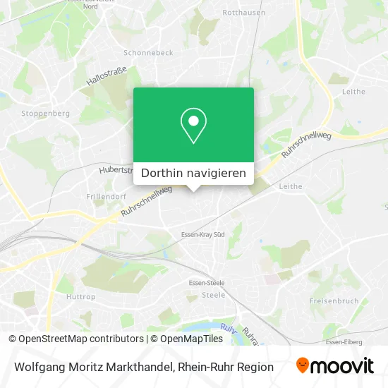 Wolfgang Moritz Markthandel Karte