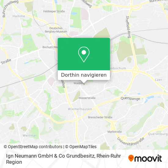 Ign Neumann GmbH & Co Grundbesitz Karte