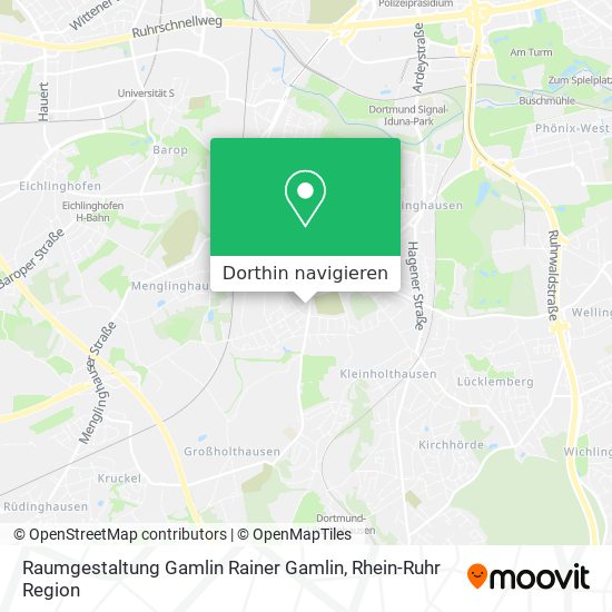 Raumgestaltung Gamlin Rainer Gamlin Karte