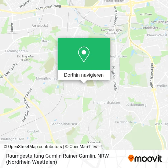 Raumgestaltung Gamlin Rainer Gamlin Karte