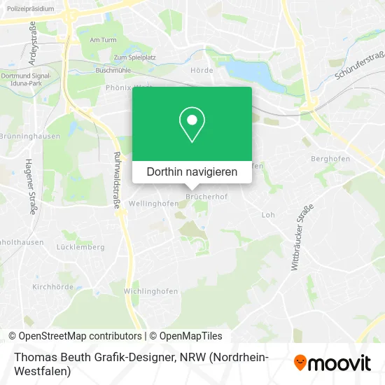 Thomas Beuth Grafik-Designer Karte