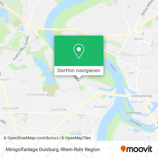 Minigolfanlage Duisburg Karte