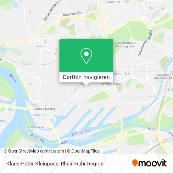 Klaus-Peter Kleinpass Karte