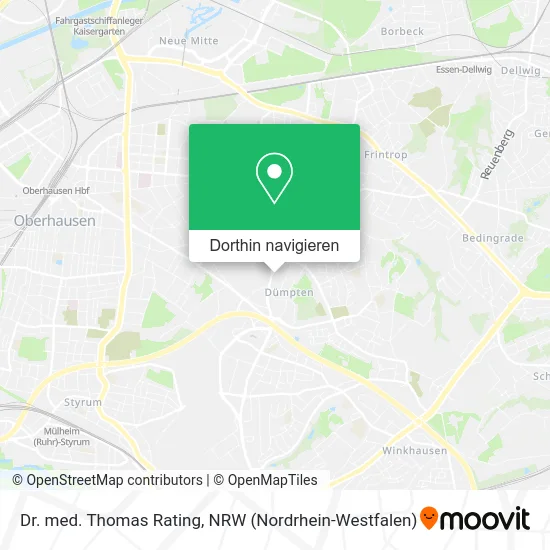 Dr. med. Thomas Rating Karte