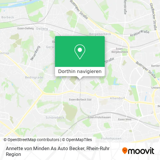 Annette von Minden As Auto Becker Karte