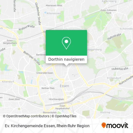 Ev. Kirchengemeinde Essen Karte