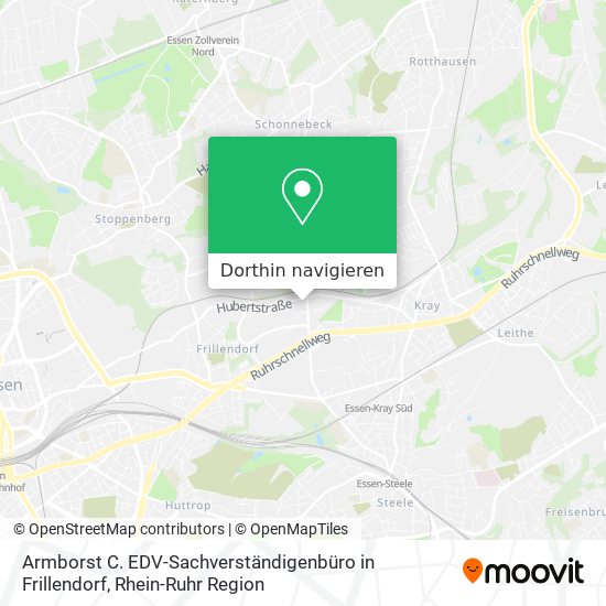 Armborst C. EDV-Sachverständigenbüro in Frillendorf Karte