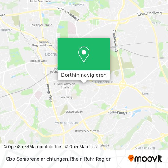 Sbo Senioreneinrichtungen Karte