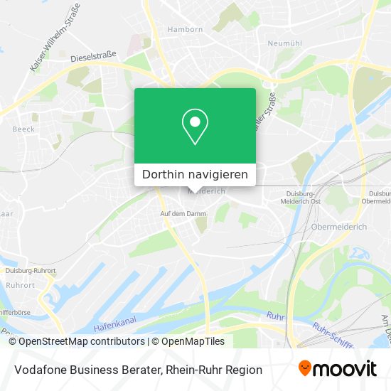 Vodafone Business Berater Karte