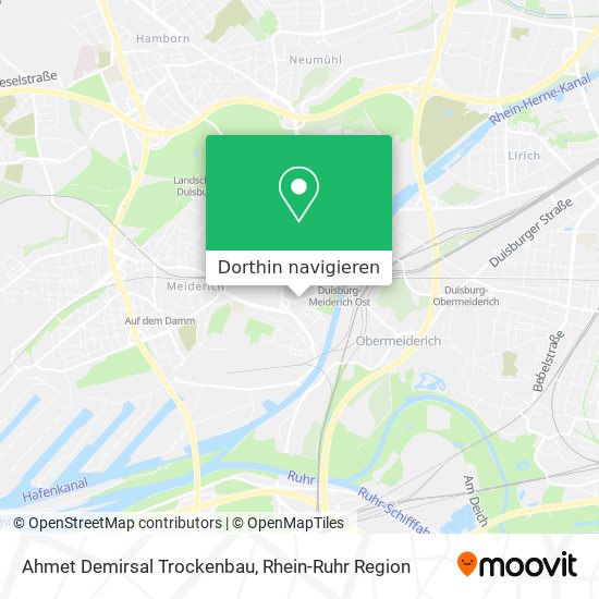 Ahmet Demirsal Trockenbau Karte