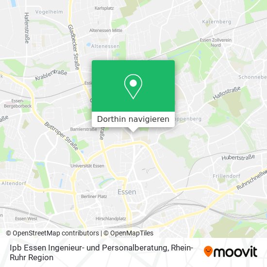 Ipb Essen Ingenieur- und Personalberatung Karte