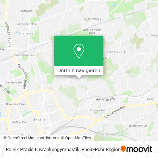 Rolnik Praxis F. Krankengymnastik Karte