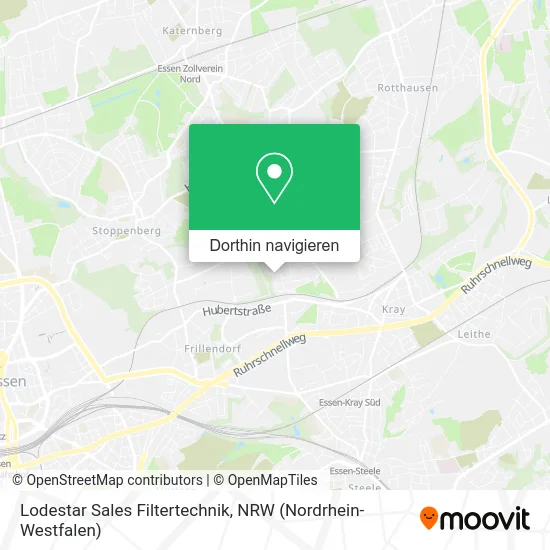 Lodestar Sales Filtertechnik Karte