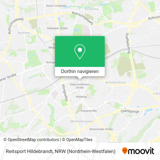 Reitsport Hildebrandt Karte