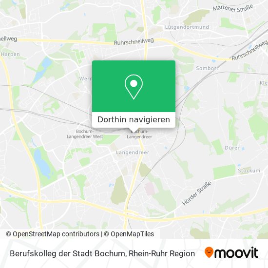 Berufskolleg der Stadt Bochum Karte